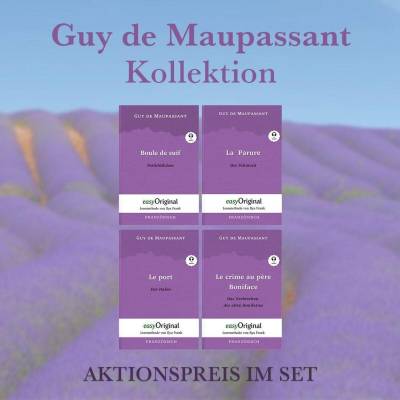 Guy de Maupassant Kollektion (Bücher + Audio-Online) - Lesemethode von Ilya Fran... von EasyOriginal Verlag e.U.